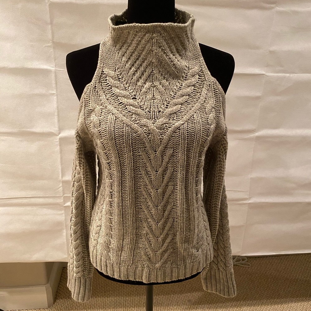La Fee Verte Open Shoulder Sweater
